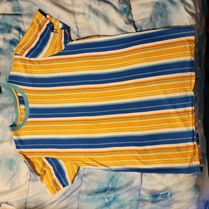 Blue/Yellow San Francisco size L shirt